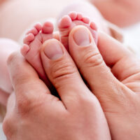 Réflexologie plantaire bébé